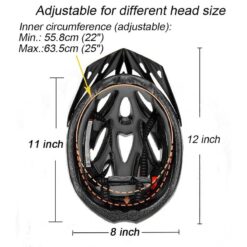 Alternative view of Sports Universal Adult Bicycle Helmet Blue