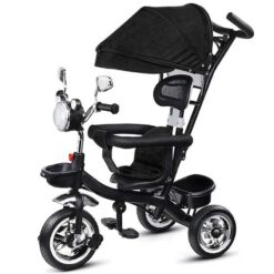 All In One Roadster Evolutive Tricycle Black