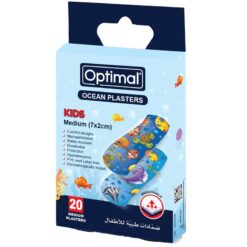 Optimal Pack of 20x Kids Bandages Plasters Ocean