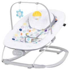Baby Trend Smart Steps My First Rocker 2 Bouncer Orbits White