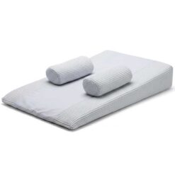 Deluxe 0m+ 2 in 1 Anti Reflux Pillow & Baby Positioner Light Grey