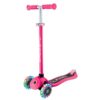 Globber Primo Lights Scooter Fuchsia Pink