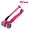 Globber Primo Foldable Lights Scooter Fuchsia Pink - Image 2