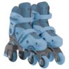 Globber Learning Skates 2 in 1 Rollerblades Size 26-29 Pastel Blueberry Blue