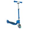 Globber Flow Junior Lights Foldable Scooter Navy Blue