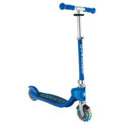 Globber Flow Junior Lights Foldable Scooter Navy Blue
