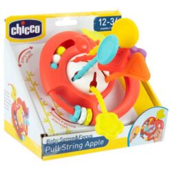 Chicco Baby Sense & Focus Pull String Apple Baby Toy
