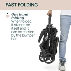Alternative view of Chicco 0m+ Taormina Stroller Charcoal