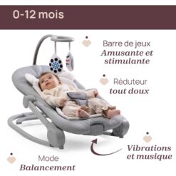 Alternative view of Chicco 0m+ Mia Bouncer Pebble