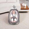 Mastela Fold Up Baby Rocker Elephant Light Grey - Image 3