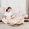 Mastela 4 in 1 Deluxe Multi Functional Bassinet Elephant Light Beige - Image 4