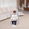 Mastela 4 in 1 Deluxe Multi Functional Bassinet Elephant Grey - Image 5