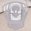 Mastela 4 in 1 Deluxe Multi Functional Bassinet Elephant Grey - Image 6