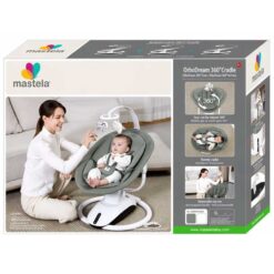 Alternative view of Mastela OrboDream 360 Degree Cradle Rocker Green