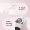 MomCozy Original Wearable Hands Free Breast Pump S12 Pro Plus Single - Image 5