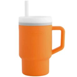 Infantino 6m+ My 1st Tumbler Training Water Cup With Straw Creamsicle Orange