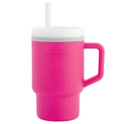 Infantino 6m+ My 1st Tumbler Training Water Cup With Straw Bubble Gum Pink