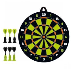 AJ Sportz Large 12" Inch Dart Board Game Set