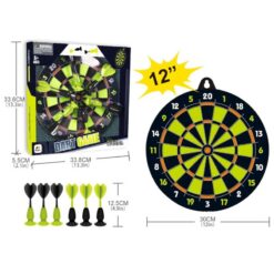 Alternative view of AJ Sportz Large 12" Inch Dart Board Game Set
