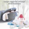 Baby Info 0m+ 3 in 1 Baby Kangourou & Hip Carrier Grey - Image 4