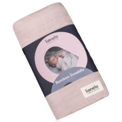 Lionelo 100% Bamboo Cotton Swaddle Baby Blanket Beige Sand