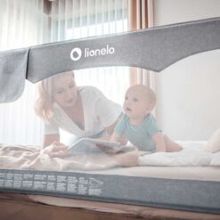 Alternative view of Lionelo 1.5m Extra High Bed Rail Guard Hanna Beige Melange
