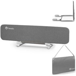 Lionelo 1.5m Bed Rail Guard Lora XL Grey Stone