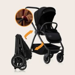 Alternative view of Lionelo 3 in 1 Meril Travel System Black Onyx