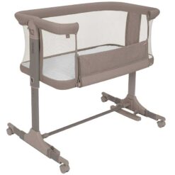 Lionelo Next 2 Me Bedside Crib Pari Beige Taupe
