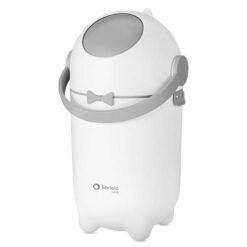 Lionelo PureBin Baby Nappy Bin White