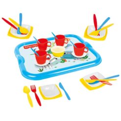 Alternative view of FisherPrice Tea And Dinner Tray Set With 35x Play Pieces