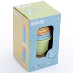 Dolu Round Stacking Cups Baby Toy