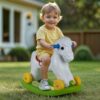 Dolu 2 in 1 Rocking Horse Ride On With Wheels - Image 3