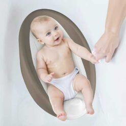 Alternative view of Dolu Nuve 0-6m+ Non Slip Baby Rubber Bath Support Grey