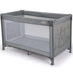 Cam Pisolino Travel Cot Bed Playpen Bunny Grey