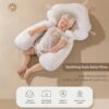 Huggable Baby Pillow With Side Support Blue - Image 3