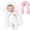Huggable Baby Pillow With Side Support Pink
