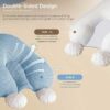 Huggable Baby Pillow With Side Support Pink - Image 9
