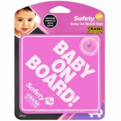 Safety 1st Baby On Board Car Sign Pink