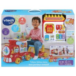 Vtech Tchou Tchou Loco Mon Porteur Evolutif Baby Train Ride On