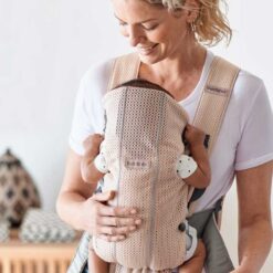 Alternative view of BabyBjorn Baby Carrier Mini 3D Mesh Pearly Pink
