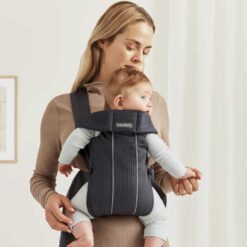 Alternative view of BabyBjorn Baby Carrier Mini 3D Mesh Anthracite