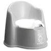 BabyBjorn Potty Chair Grey White