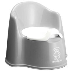 BabyBjorn Potty Chair Grey White