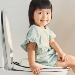 Alternative view of BabyBjorn Toilet Training Seat White/Black