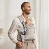 BabyBjorn Baby Carrier Harmony Brushed Woven Light Beige - Image 2