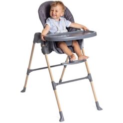 Chicco Polly Essential 0m+ Baby High Chair Coal