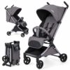 Kidilo Travel Baby Stroller Grey - Image 2