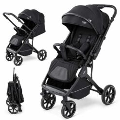 Alternative view of Kidilo Premium Reversible Baby Stroller Black