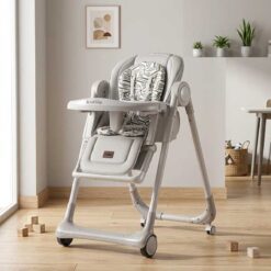 Alternative view of Kidilo Baby High Chair Grey